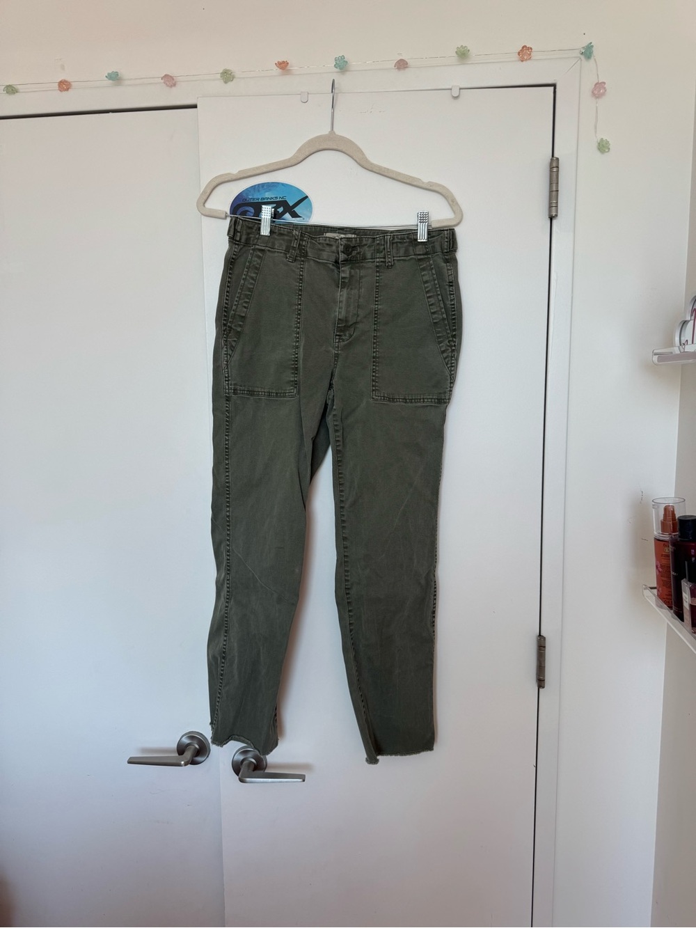 Madewell Olive Utility Pants